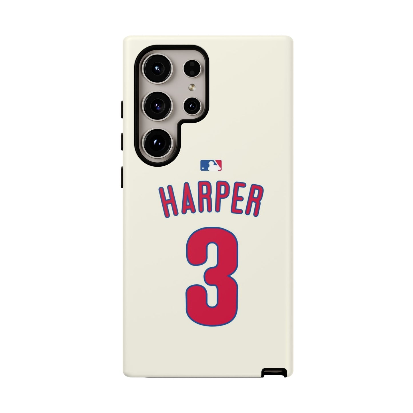 Bryce Harper PowerGrip – Dual-Layer Defense & Slim Fit | Compatible with iPhone 8 to 16 Pro Max & Samsung Galaxy S10 to S25 Ultra
