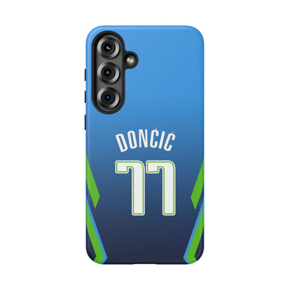 Luka Dončić Ice Vision Edition – Rugged Dual-Layer Build, Slim Fit | Compatible with iPhone 8–16 Pro Max & Samsung Galaxy S10–S25 Ultra