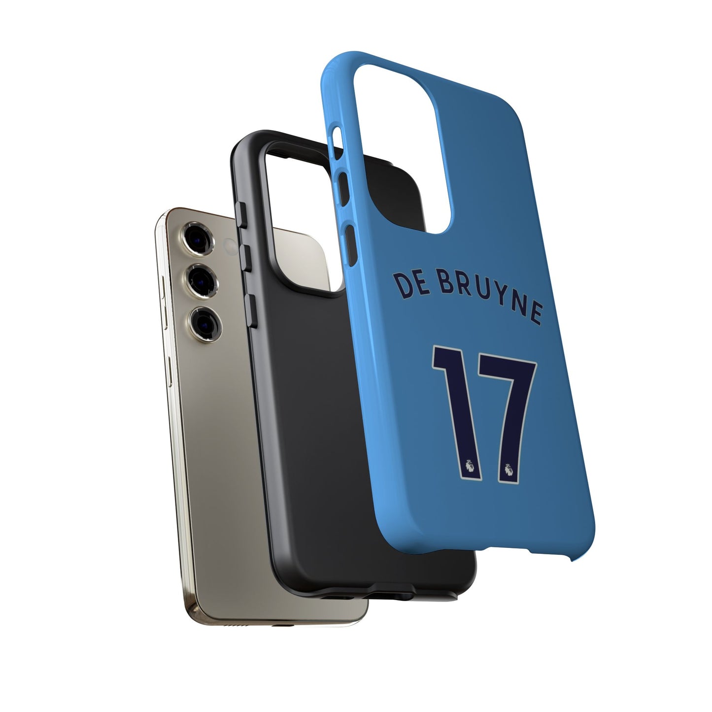 Kevin De Bruyne VisionGuard – Enhanced Protection & Sleek Design | Fits iPhone 8–16 Pro Max & Galaxy S10–S25 Ultra