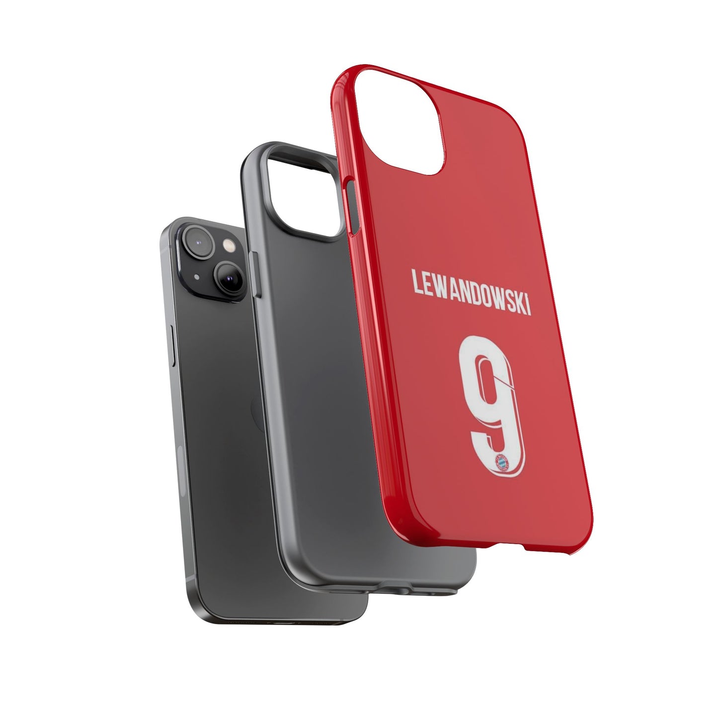 Robert Lewandowski Precision Guard – Dual-Layer Protection & Sleek Design | Compatible with iPhone 8 to 16 Pro Max & Samsung Galaxy S10 to S25 Ultra