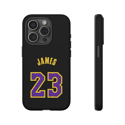 LeBron James King’s Guard Edition – MaxProtect Hybrid Shell, Athletic Profile | iPhone 8–16 Pro Max & Samsung S10–S25 Ultra Compatible