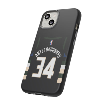 Giannis Antetokounmpo Force Drive Edition – Heavy-Duty ShockGuard Layers, Athletic Slim Fit | iPhone 8–16 Pro Max & Samsung S10–S25 Ultra Supported