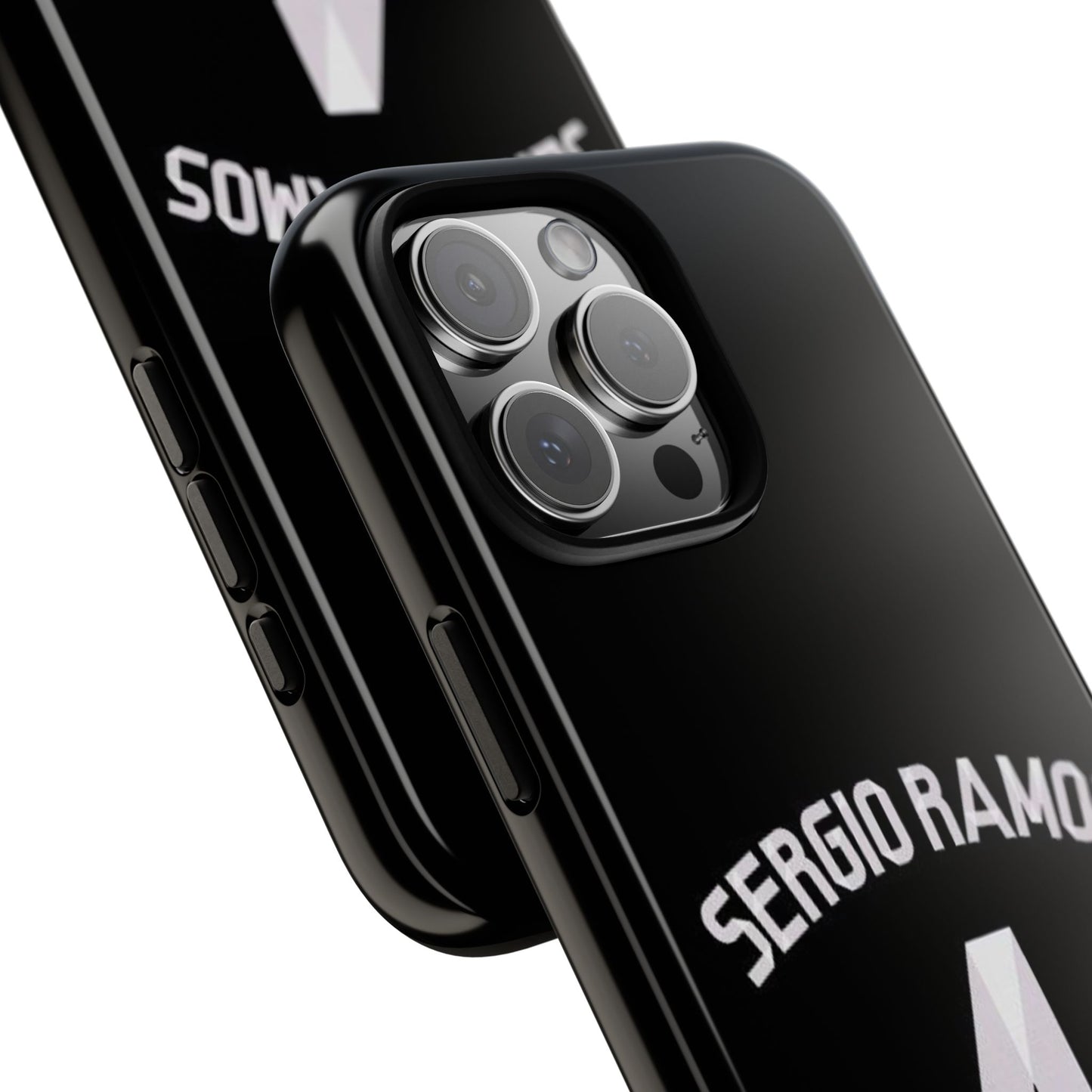 Sergio Ramos Defender Pro – Dual-Layer Shock Absorption & Slim Profile | Compatible with iPhone 8 to 16 Pro Max & Samsung Galaxy S10 to S25 Ultra