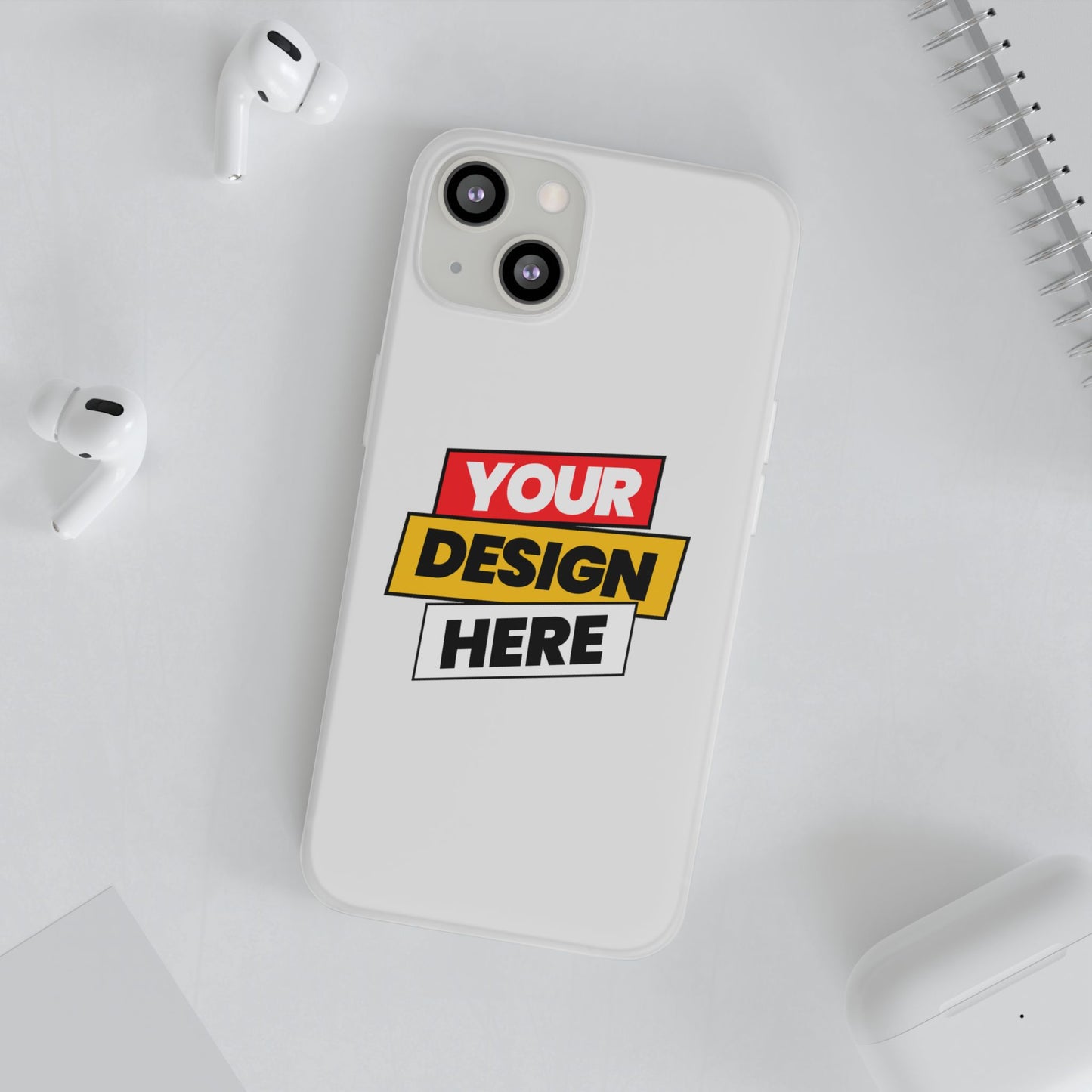 Customizable Flexi Phone Cases, Personalized Tech Accessories, Unique Gifts for Holidays, Fun and Stylish Mobile Covers