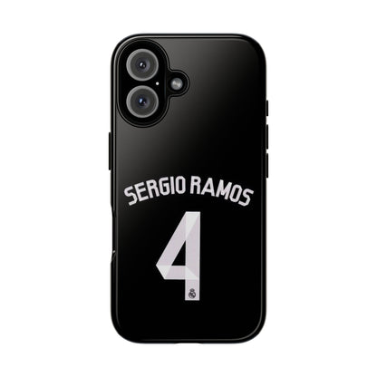 Sergio Ramos Defender Pro – Dual-Layer Shock Absorption & Slim Profile | Compatible with iPhone 8 to 16 Pro Max & Samsung Galaxy S10 to S25 Ultra
