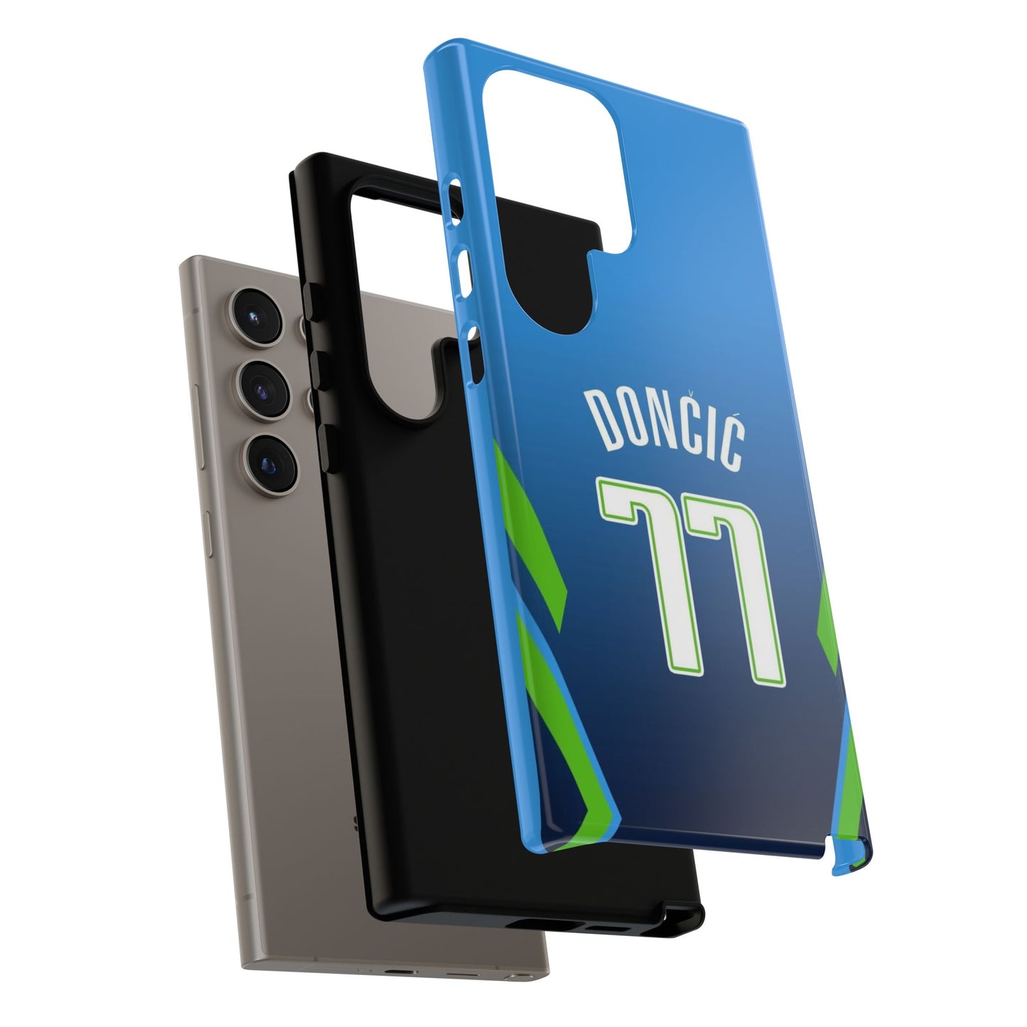 Luka Dončić Ice Vision Edition – Rugged Dual-Layer Build, Slim Fit | Compatible with iPhone 8–16 Pro Max & Samsung Galaxy S10–S25 Ultra