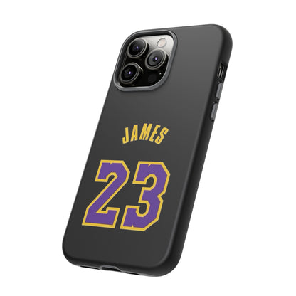 LeBron James King’s Guard Edition – MaxProtect Hybrid Shell, Athletic Profile | iPhone 8–16 Pro Max & Samsung S10–S25 Ultra Compatible