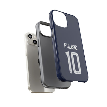 Christian Pulisic Precision Armor – Dual-Layer Durability & Sleek Fit | Compatible with iPhone 8 to 16 Pro Max & Samsung Galaxy S10 to S25 Ultra