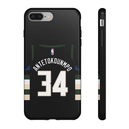 Giannis Antetokounmpo Force Drive Edition – Heavy-Duty ShockGuard Layers, Athletic Slim Fit | iPhone 8–16 Pro Max & Samsung S10–S25 Ultra Supported