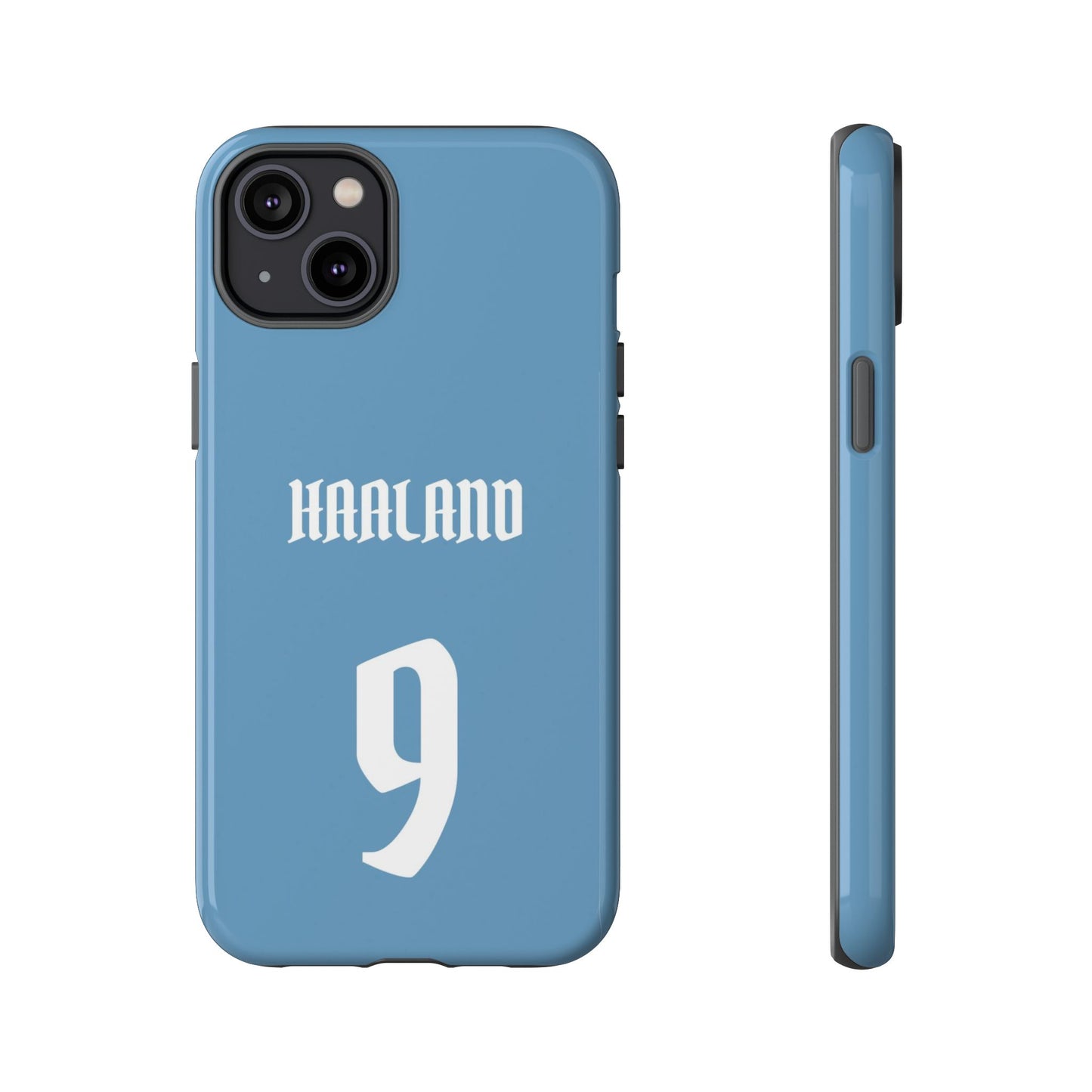 Erling Haaland PowerStrike – Rugged Dual-Layer Protection & Slim Profile | Compatible with iPhone 8 to 16 Pro Max & Samsung Galaxy S10 to S25 Ultra