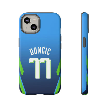 Luka Dončić Ice Vision Edition – Rugged Dual-Layer Build, Slim Fit | Compatible with iPhone 8–16 Pro Max & Samsung Galaxy S10–S25 Ultra