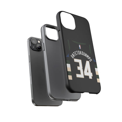 Giannis Antetokounmpo Force Drive Edition – Heavy-Duty ShockGuard Layers, Athletic Slim Fit | iPhone 8–16 Pro Max & Samsung S10–S25 Ultra Supported