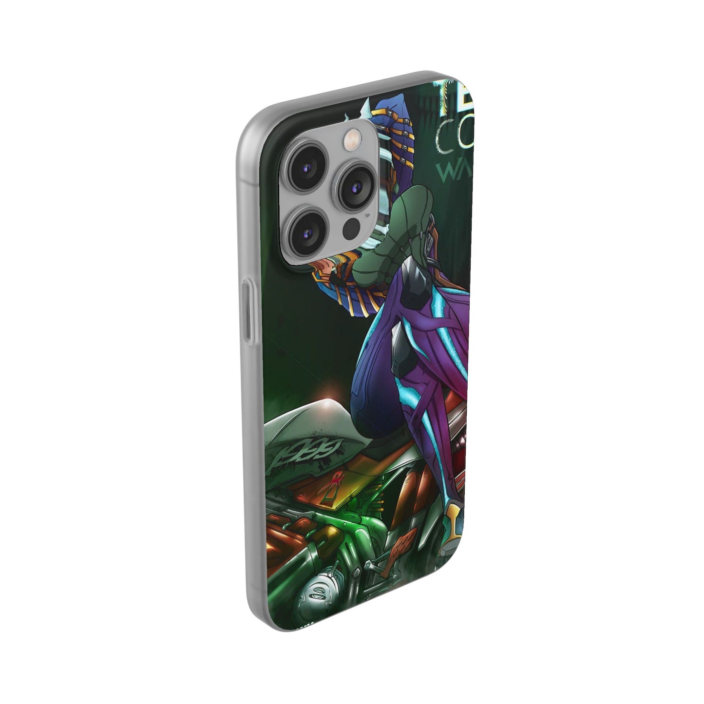 Anime-Inspired Phone Case - Flexi Cases, Custom Phone Cover, Gift for Her, Birthday Present, Unique Cell Phone Accessories