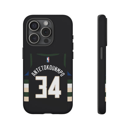 Giannis Antetokounmpo Force Drive Edition – Heavy-Duty ShockGuard Layers, Athletic Slim Fit | iPhone 8–16 Pro Max & Samsung S10–S25 Ultra Supported