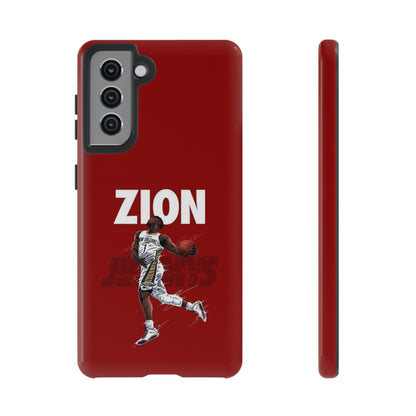 Zion Williamson Power Drive Edition – Rugged Dual-Layer Armor & Slim Fit | Compatible with iPhone 8–16 Pro Max & Samsung S10–S25 Ultra