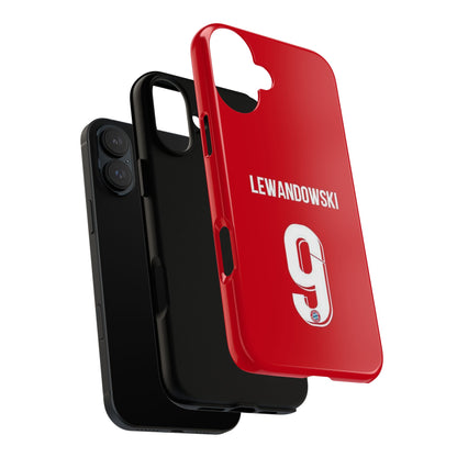 Robert Lewandowski Precision Guard – Dual-Layer Protection & Sleek Design | Compatible with iPhone 8 to 16 Pro Max & Samsung Galaxy S10 to S25 Ultra