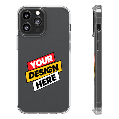Custom Clear Transparent Cases for Phones - Personalized Protection, Ideal for Gifts, Birthdays, Holidays, Trendy Phone Accessories