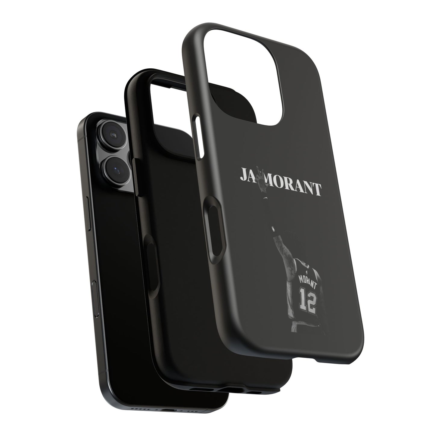 Ja Morant Explosive Drive Series – Shock-Absorbing Dual-Layer Case | Compatible with iPhone 8–16 Pro Max & Samsung Galaxy S10–S25 Ultra