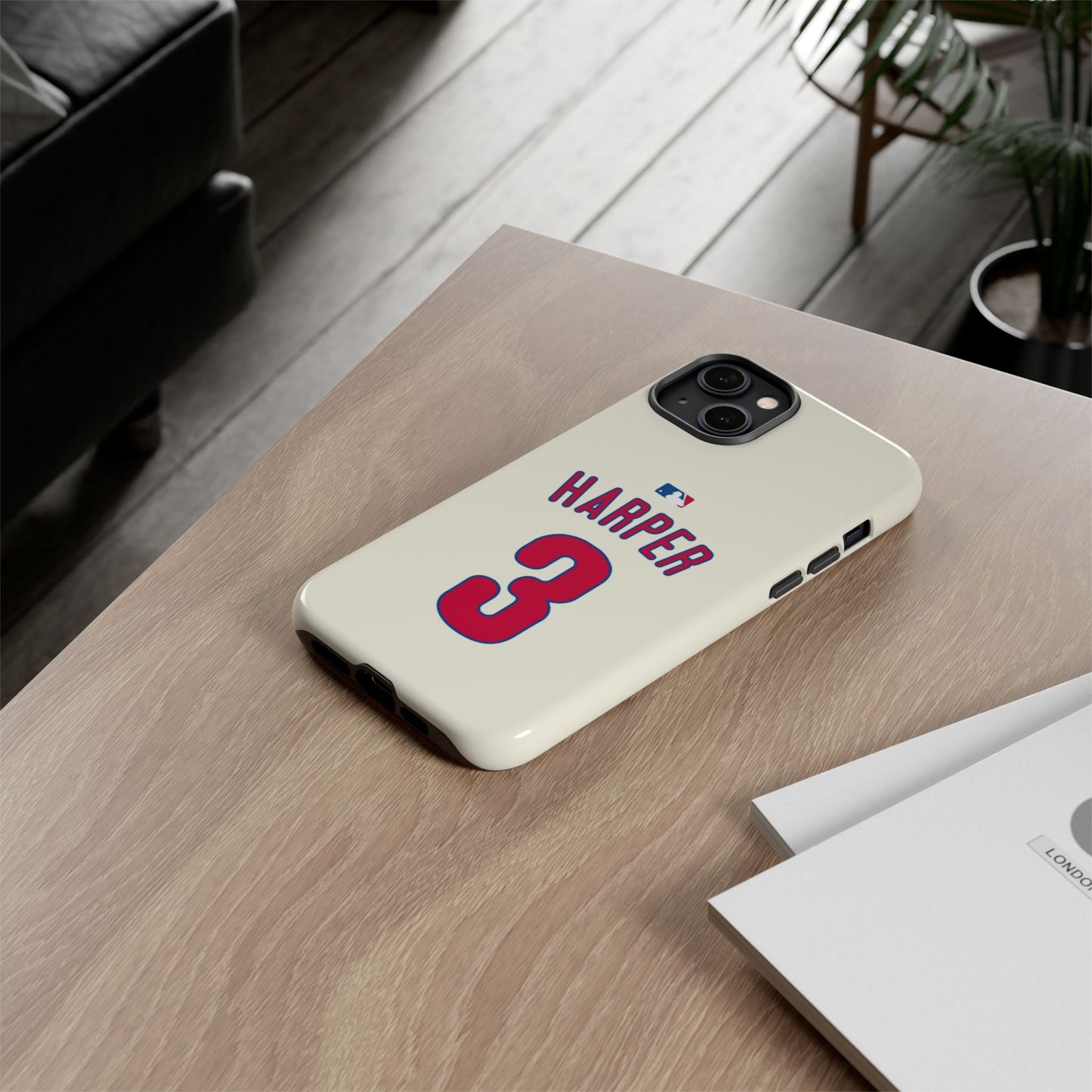 Bryce Harper PowerGrip – Dual-Layer Defense & Slim Fit | Compatible with iPhone 8 to 16 Pro Max & Samsung Galaxy S10 to S25 Ultra