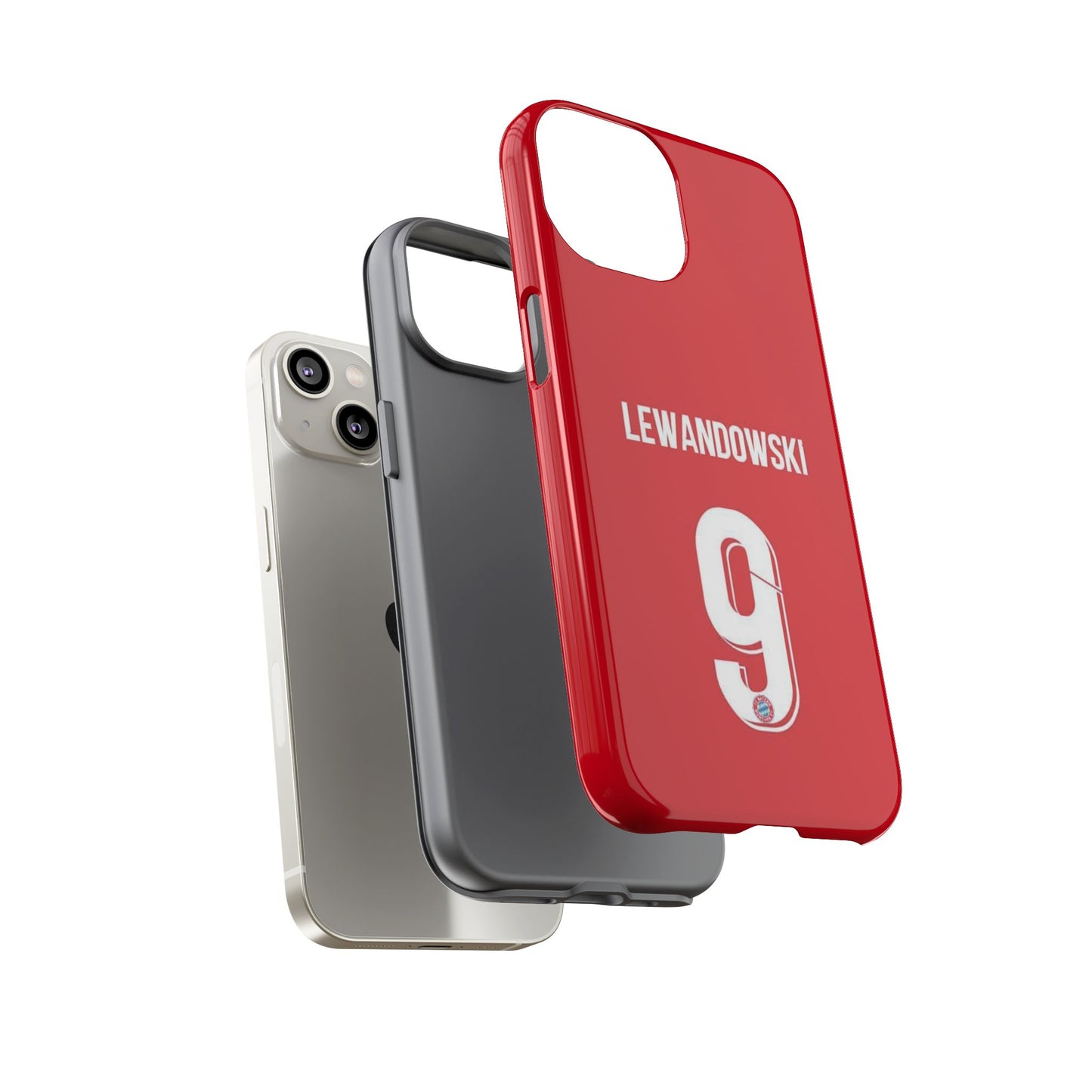 Robert Lewandowski Precision Guard – Dual-Layer Protection & Sleek Design | Compatible with iPhone 8 to 16 Pro Max & Samsung Galaxy S10 to S25 Ultra