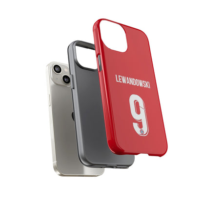 Robert Lewandowski Precision Guard – Dual-Layer Protection & Sleek Design | Compatible with iPhone 8 to 16 Pro Max & Samsung Galaxy S10 to S25 Ultra
