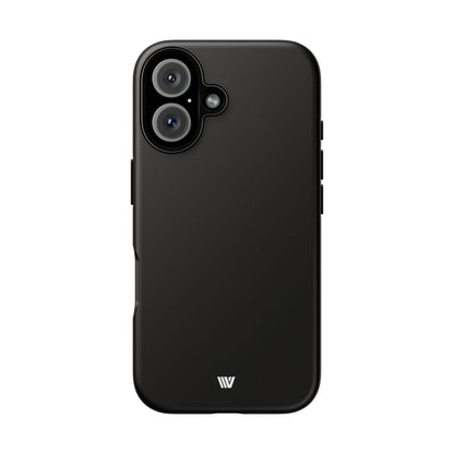 JET BLACK | Tough Phone Case