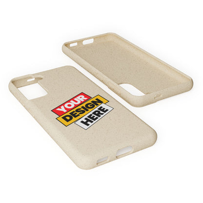 Eco-Friendly Phone Case, Biodegradable Phone Cover, Sustainable Accessory, Customizable iPhone Case, Green Gift Idea, Environmentally