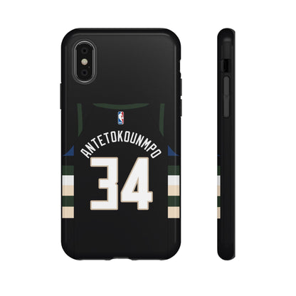 Giannis Antetokounmpo Force Drive Edition – Heavy-Duty ShockGuard Layers, Athletic Slim Fit | iPhone 8–16 Pro Max & Samsung S10–S25 Ultra Supported