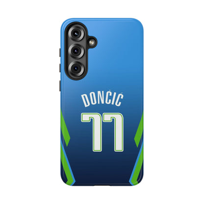 Luka Dončić Ice Vision Edition – Rugged Dual-Layer Build, Slim Fit | Compatible with iPhone 8–16 Pro Max & Samsung Galaxy S10–S25 Ultra