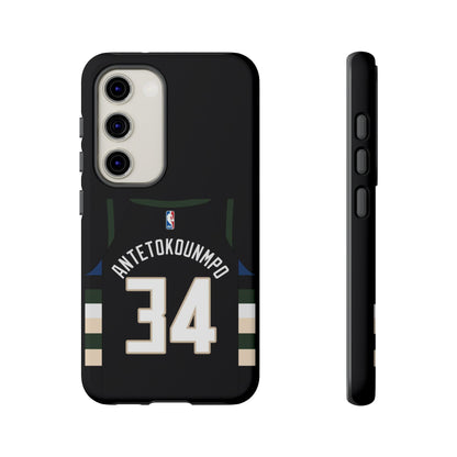 Giannis Antetokounmpo Force Drive Edition – Heavy-Duty ShockGuard Layers, Athletic Slim Fit | iPhone 8–16 Pro Max & Samsung S10–S25 Ultra Supported