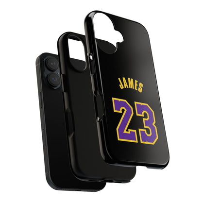 LeBron James King’s Guard Edition – MaxProtect Hybrid Shell, Athletic Profile | iPhone 8–16 Pro Max & Samsung S10–S25 Ultra Compatible