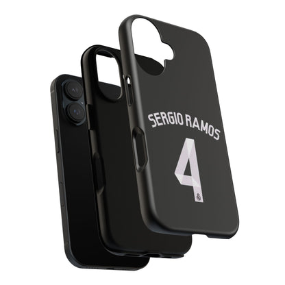 Sergio Ramos Defender Pro – Dual-Layer Shock Absorption & Slim Profile | Compatible with iPhone 8 to 16 Pro Max & Samsung Galaxy S10 to S25 Ultra