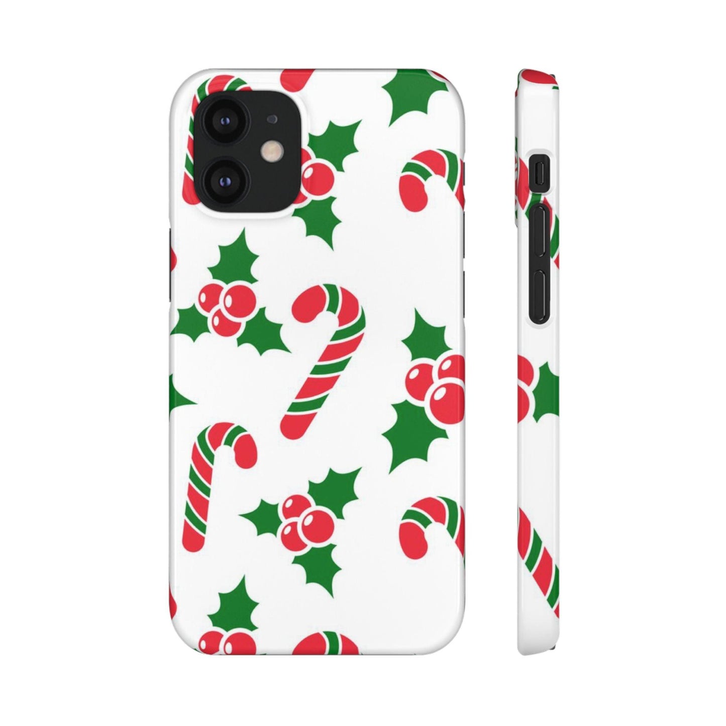 Custom iPhone Tough Phone Case – Christmas Santa Holiday Design, Festive Xmas Protection - covers4phones