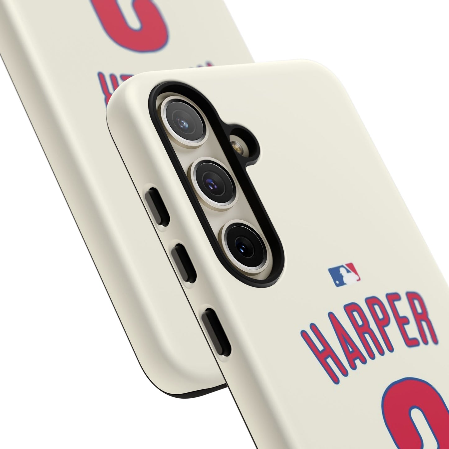 Bryce Harper PowerGrip – Dual-Layer Defense & Slim Fit | Compatible with iPhone 8 to 16 Pro Max & Samsung Galaxy S10 to S25 Ultra