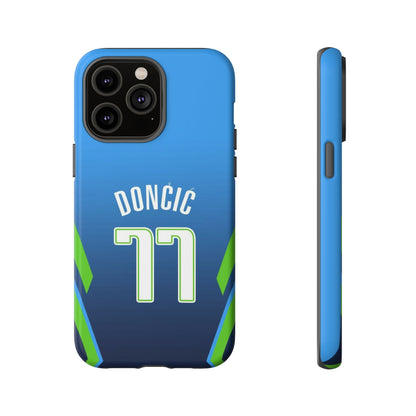 Luka Dončić Ice Vision Edition – Rugged Dual-Layer Build, Slim Fit | Compatible with iPhone 8–16 Pro Max & Samsung Galaxy S10–S25 Ultra