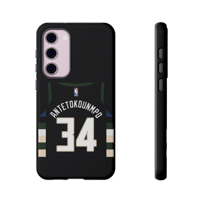 Giannis Antetokounmpo Force Drive Edition – Heavy-Duty ShockGuard Layers, Athletic Slim Fit | iPhone 8–16 Pro Max & Samsung S10–S25 Ultra Supported