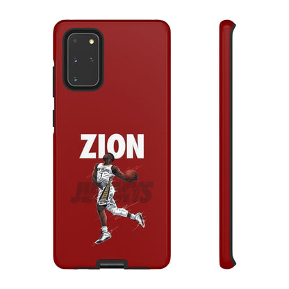 Zion Williamson Power Drive Edition – Rugged Dual-Layer Armor & Slim Fit | Compatible with iPhone 8–16 Pro Max & Samsung S10–S25 Ultra
