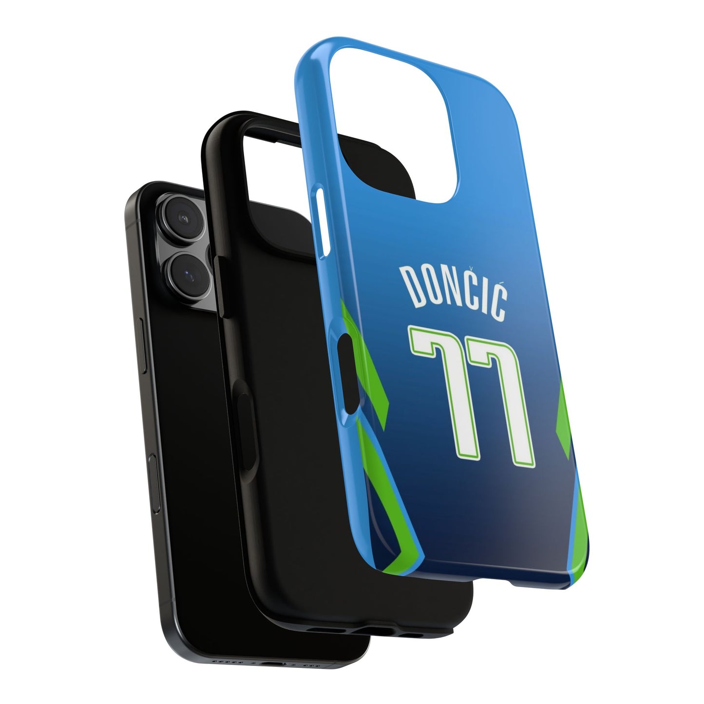 Luka Dončić Ice Vision Edition – Rugged Dual-Layer Build, Slim Fit | Compatible with iPhone 8–16 Pro Max & Samsung Galaxy S10–S25 Ultra