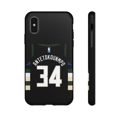 Giannis Antetokounmpo Force Drive Edition – Heavy-Duty ShockGuard Layers, Athletic Slim Fit | iPhone 8–16 Pro Max & Samsung S10–S25 Ultra Supported