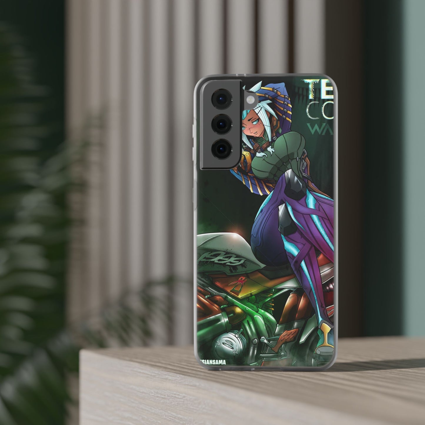 Anime-Inspired Phone Case - Flexi Cases, Custom Phone Cover, Gift for Her, Birthday Present, Unique Cell Phone Accessories