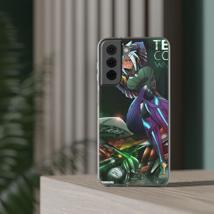 Anime-Inspired Phone Case - Flexi Cases, Custom Phone Cover, Gift for Her, Birthday Present, Unique Cell Phone Accessories