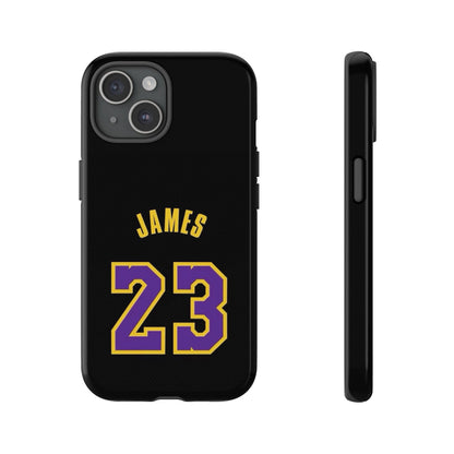 LeBron James King’s Guard Edition – MaxProtect Hybrid Shell, Athletic Profile | iPhone 8–16 Pro Max & Samsung S10–S25 Ultra Compatible