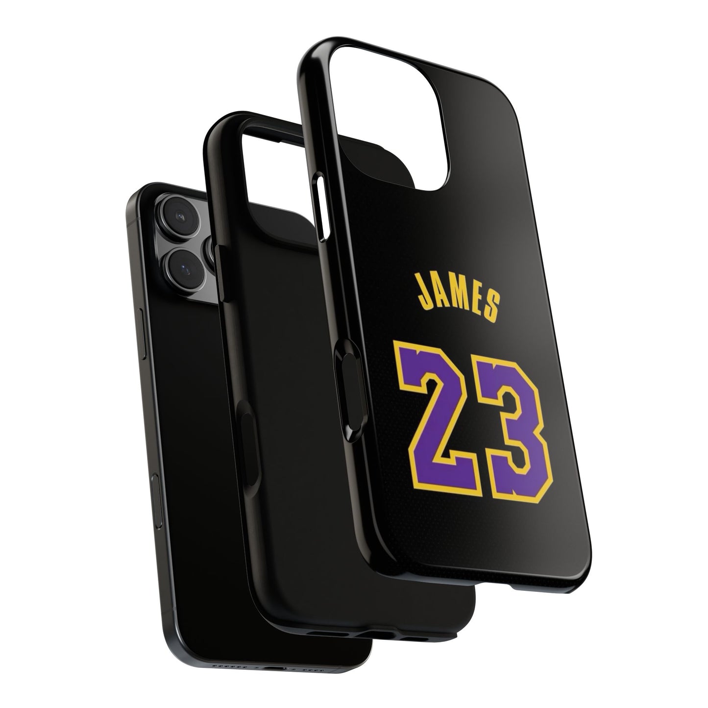 LeBron James King’s Guard Edition – MaxProtect Hybrid Shell, Athletic Profile | iPhone 8–16 Pro Max & Samsung S10–S25 Ultra Compatible