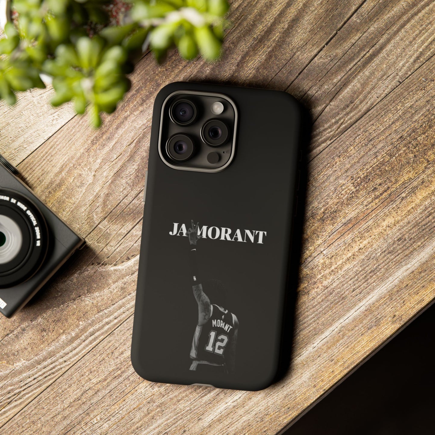 Ja Morant Explosive Drive Series – Shock-Absorbing Dual-Layer Case | Compatible with iPhone 8–16 Pro Max & Samsung Galaxy S10–S25 Ultra