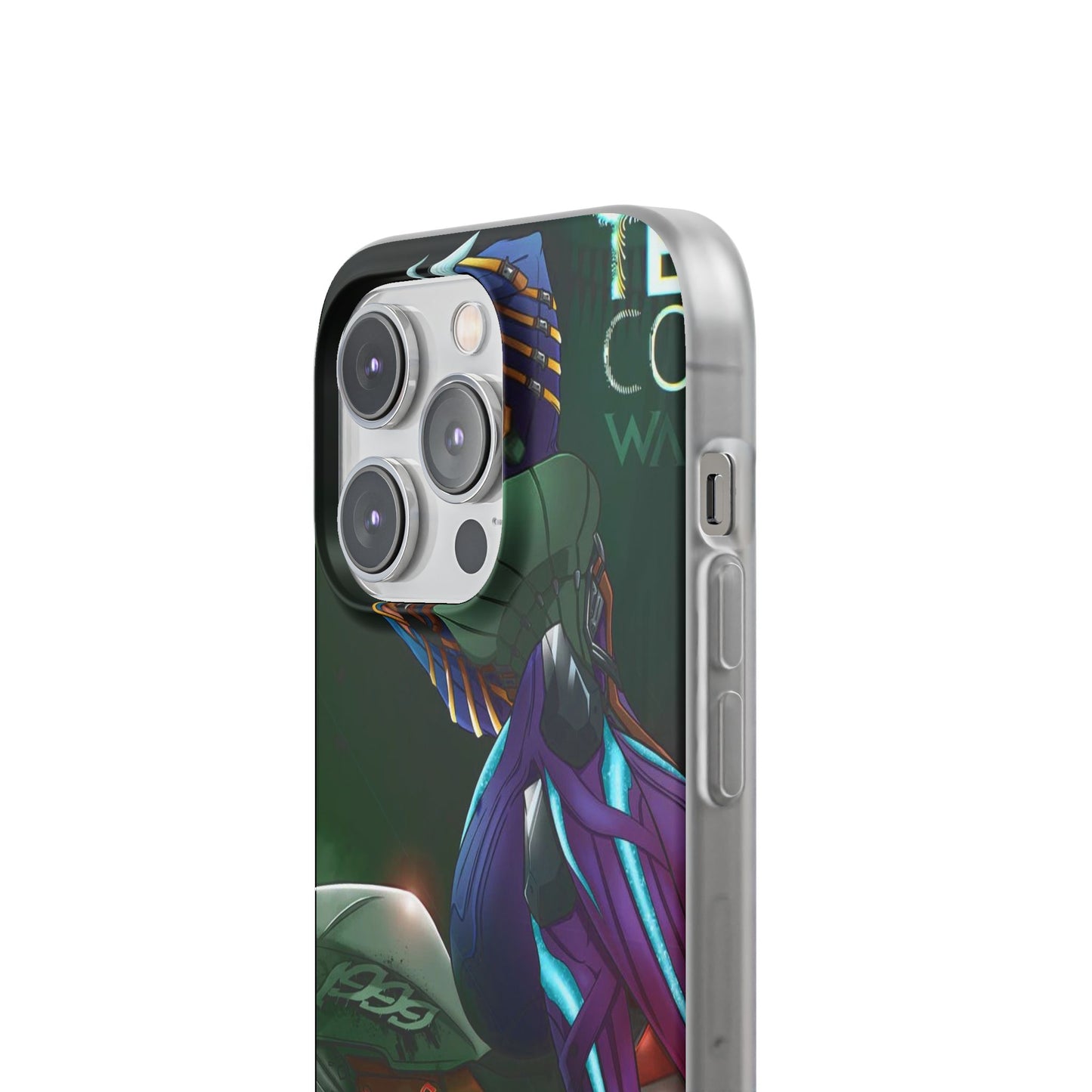 Anime-Inspired Phone Case - Flexi Cases, Custom Phone Cover, Gift for Her, Birthday Present, Unique Cell Phone Accessories