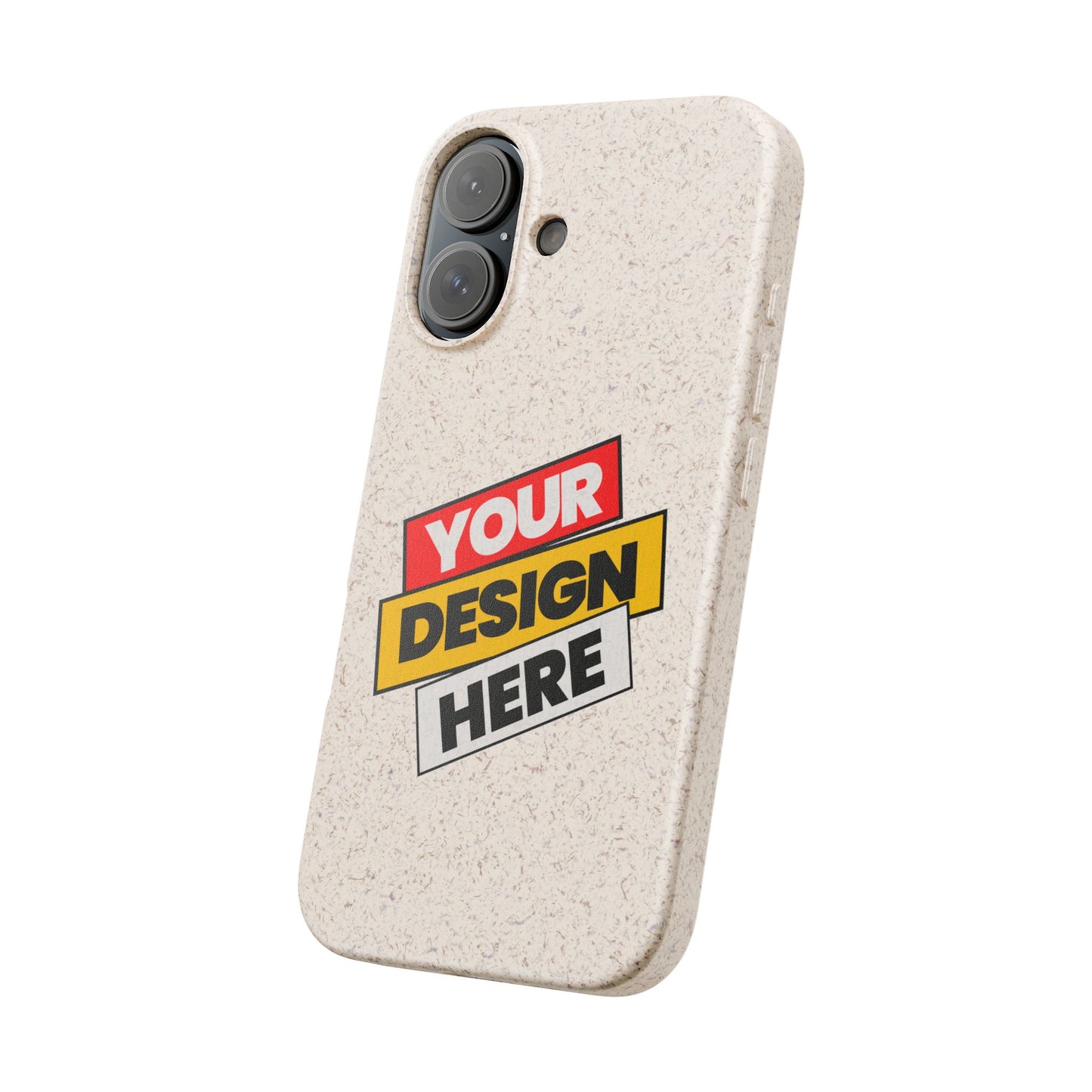 Eco-Friendly Phone Case, Biodegradable Phone Cover, Sustainable Accessory, Customizable iPhone Case, Green Gift Idea, Environmentally