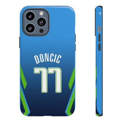 Luka Dončić Ice Vision Edition – Rugged Dual-Layer Build, Slim Fit | Compatible with iPhone 8–16 Pro Max & Samsung Galaxy S10–S25 Ultra