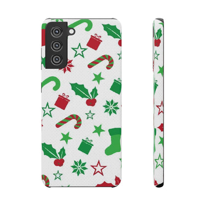 Custom Samsung Tough Phone Case – Christmas Santa Holiday Design, Festive Xmas Protection - covers4phones