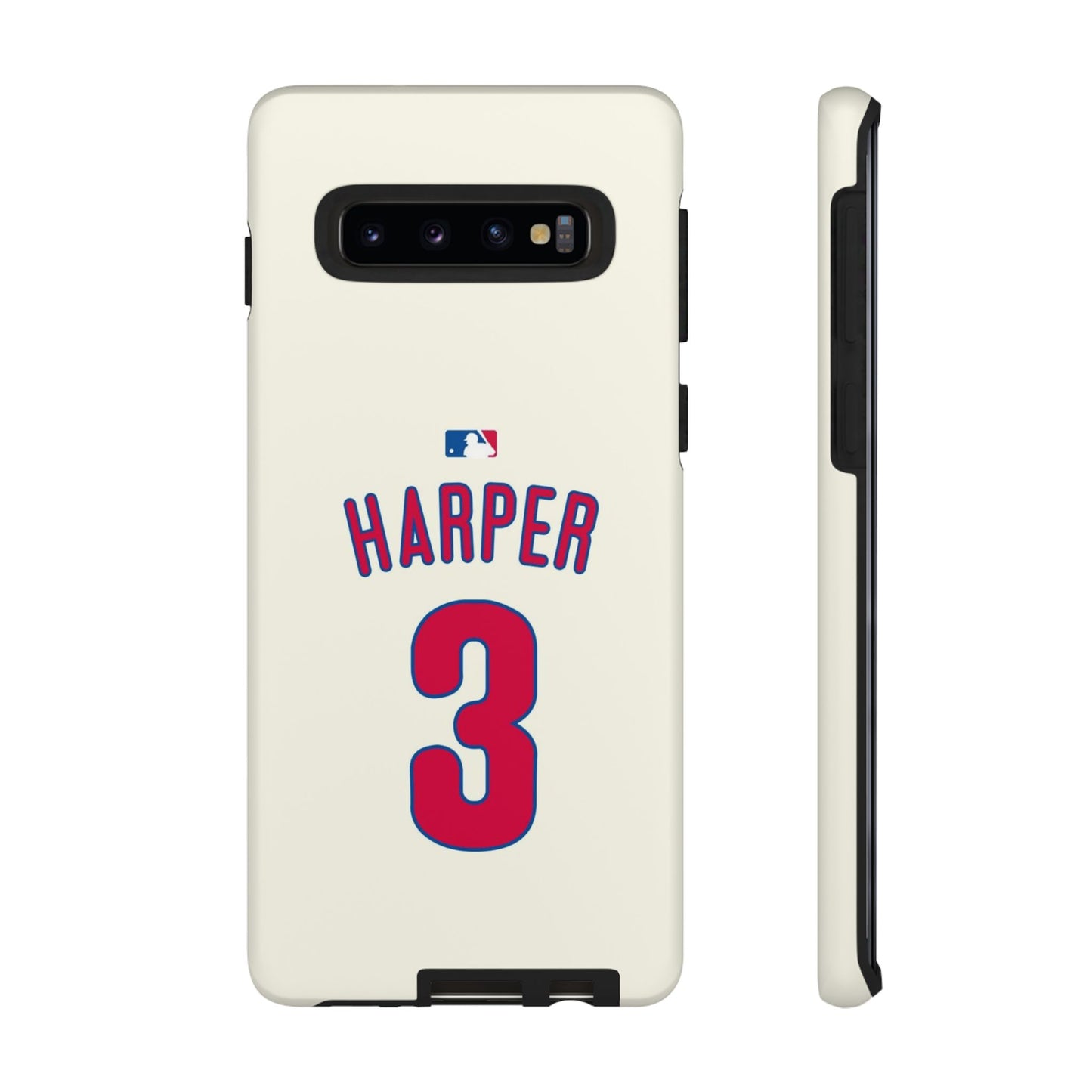 Bryce Harper PowerGrip – Dual-Layer Defense & Slim Fit | Compatible with iPhone 8 to 16 Pro Max & Samsung Galaxy S10 to S25 Ultra