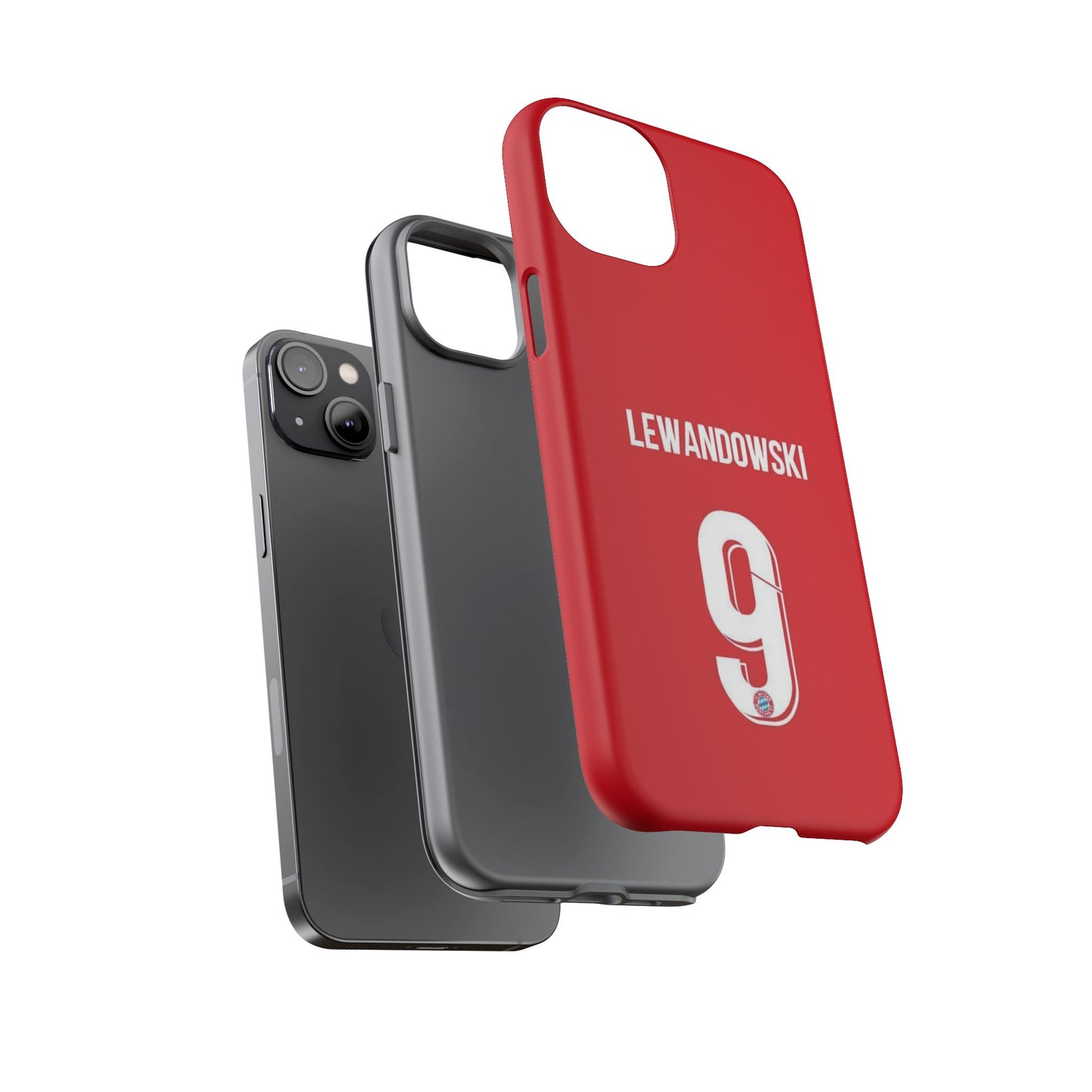 Robert Lewandowski Precision Guard – Dual-Layer Protection & Sleek Design | Compatible with iPhone 8 to 16 Pro Max & Samsung Galaxy S10 to S25 Ultra